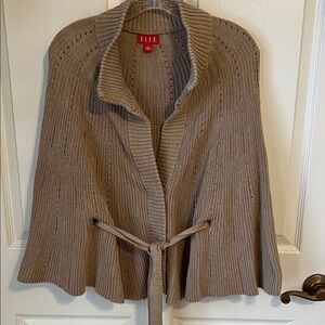 Elle Camel Sweater/Caplet